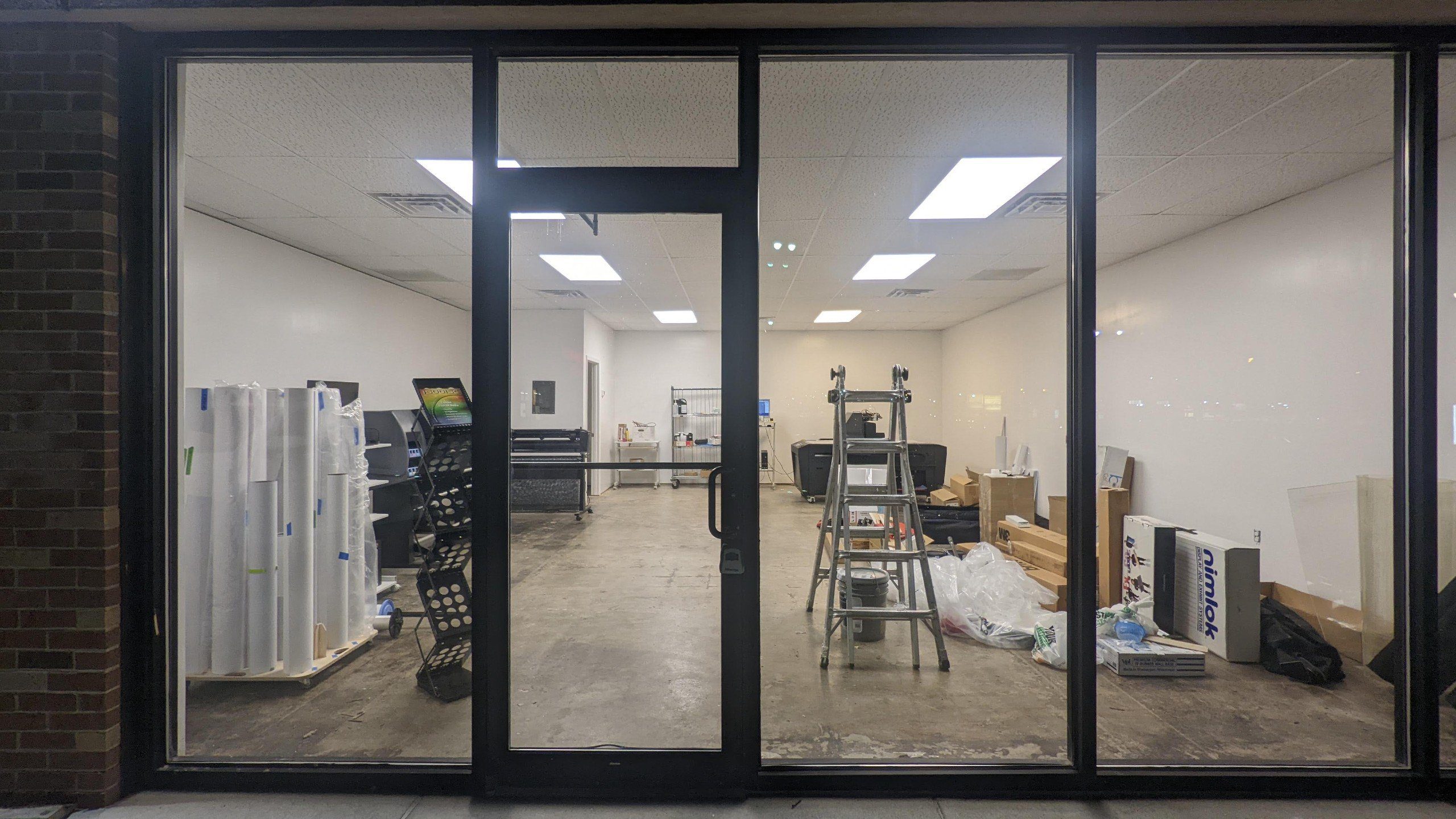 first peek inside bold press in Omaha before they opened